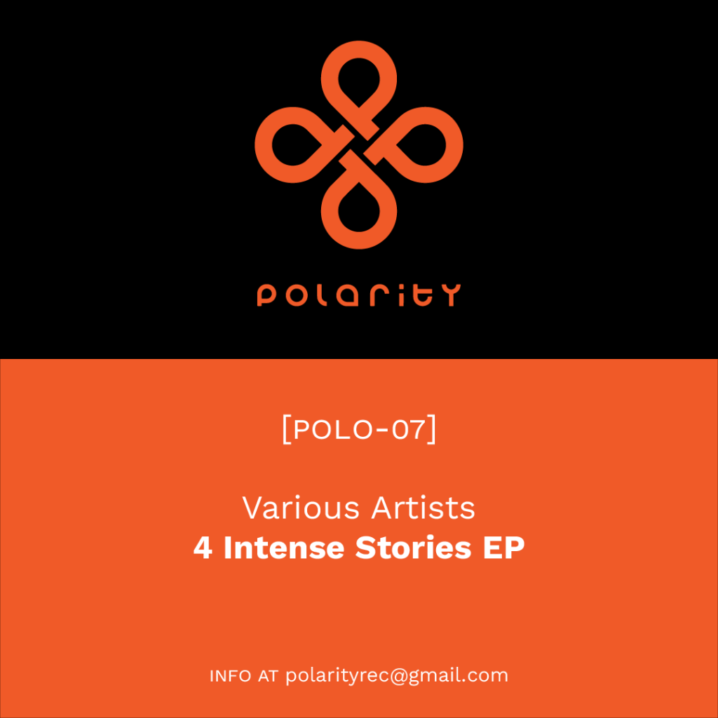 ( POLO-07 ) VARIOUS ARTISTS - 4 Intense Stories EP ( 12" ) Polarity Records